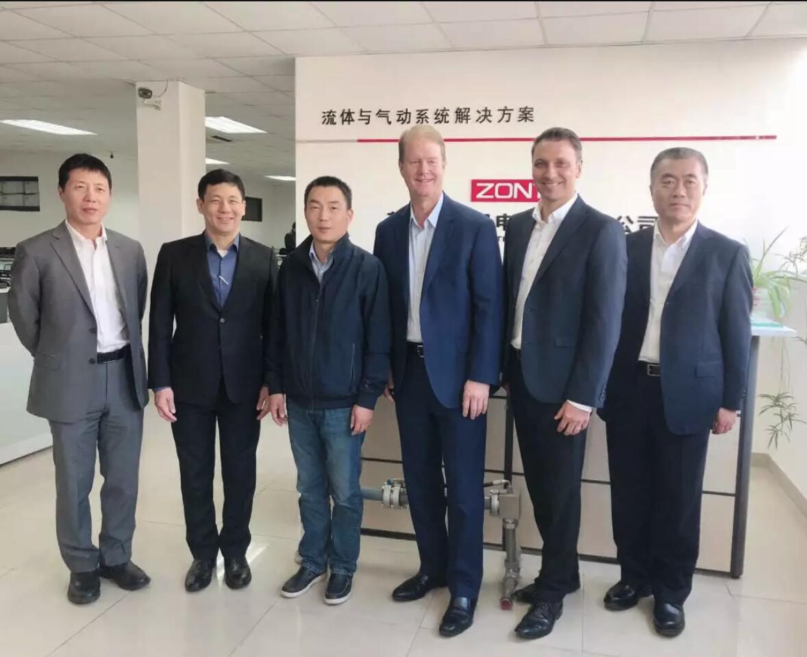 PARKER總部來(lái)訪(fǎng)我司參觀(guān)考察