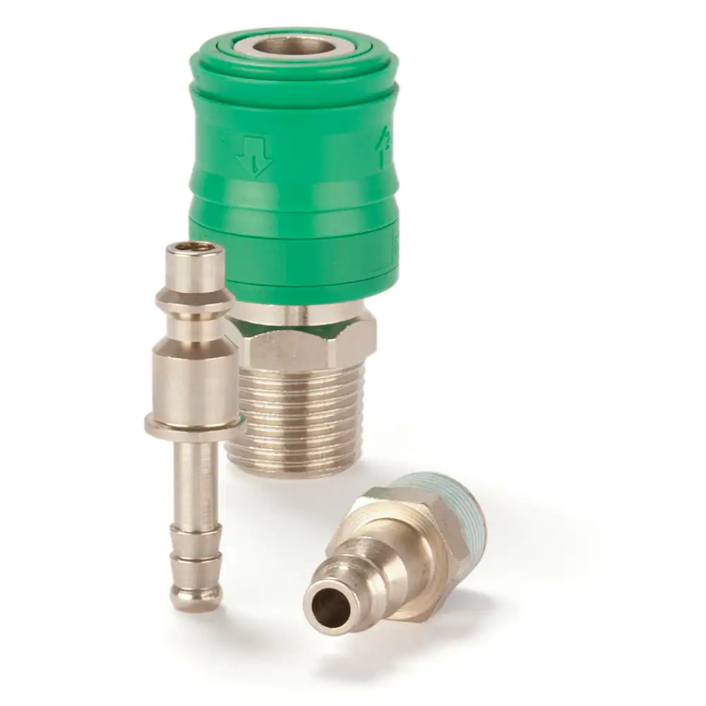 Parker優(yōu)質(zhì)的安全型快換接頭帶自排氣功能，24系列