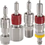 派克CPI系列快換陽(yáng)接頭 - 不銹鋼快換接頭，用于氣體、流體介質(zhì)，可耐真空或者壓力應(yīng)用